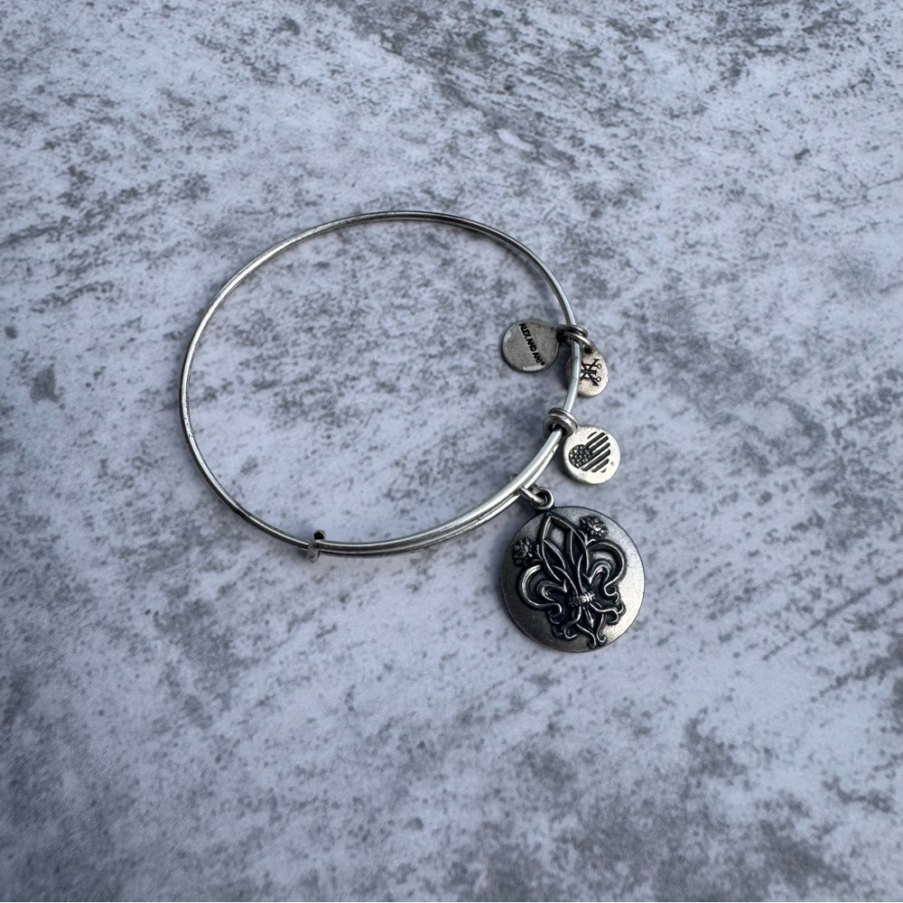 Alex and Ani Silver Charm Bracelet